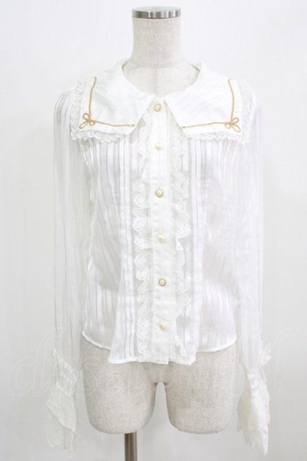 画像1: BABY,THE STARS SHINE BRIGHT / Ave Maria Rosaryブラウス Free オフ H-26-02-24-036-BA-BL-NS-ZH (1)