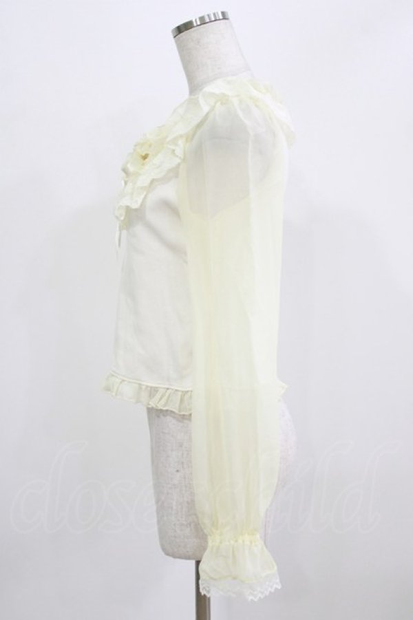 画像2: BABY,THE STARS SHINE BRIGHT / シフォンヨークプルオーバー Free 生成り H-26-02-24-038-BA-TO-NS-ZH (2)