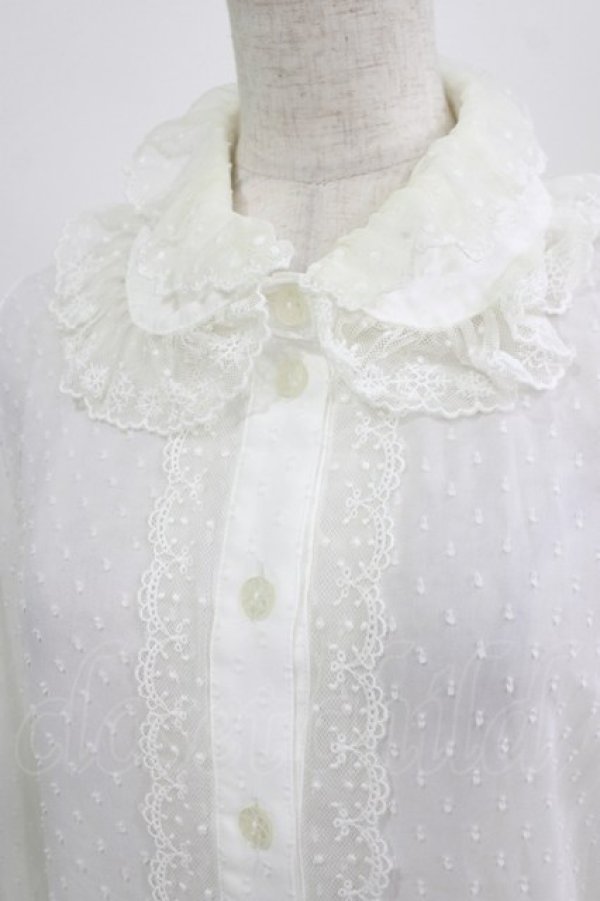 画像4: BABY,THE STARS SHINE BRIGHT / Snow Crystalブラウス Free オフ H-26-02-24-039-BA-BL-NS-ZH (4)