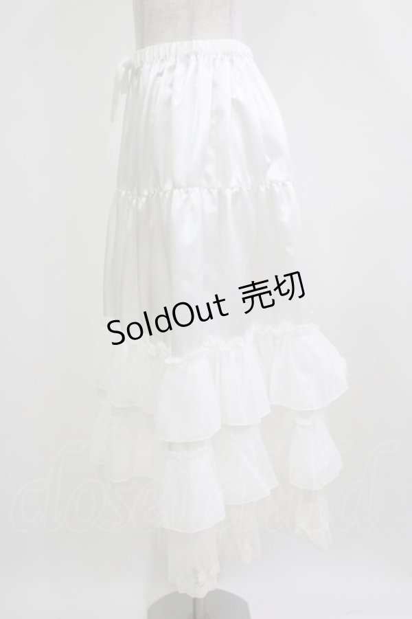 画像2: BABY,THE STARS SHINE BRIGHT / レースフリルペチコート Free オフ H-26-02-24-045-BA-SK-NS-ZH (2)