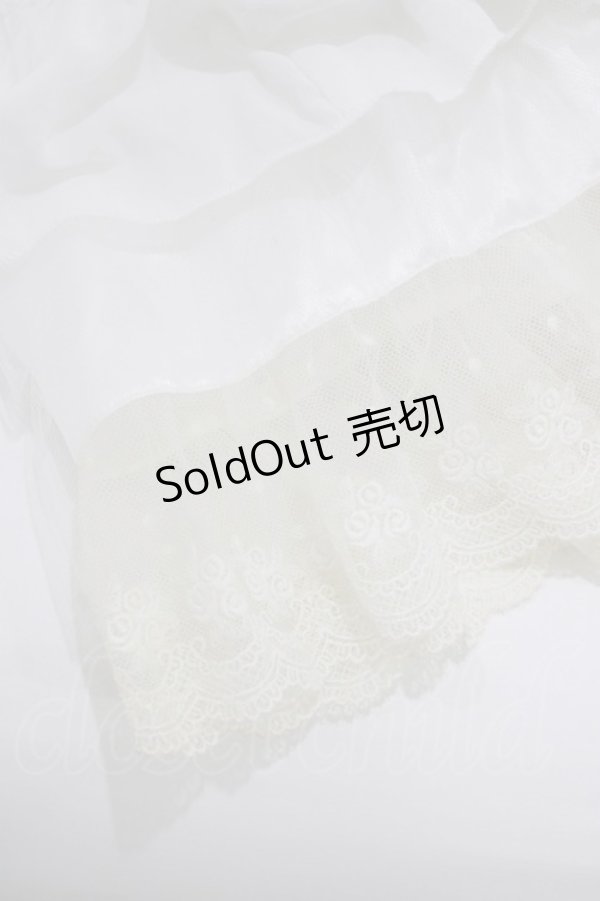 画像4: BABY,THE STARS SHINE BRIGHT / レースフリルペチコート Free オフ H-26-02-24-045-BA-SK-NS-ZH (4)