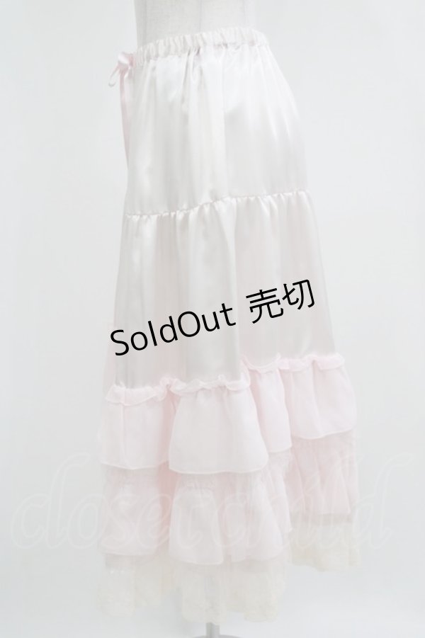 画像2: BABY,THE STARS SHINE BRIGHT / レースフリルペチコート Free ピンク H-26-02-24-046-BA-SK-NS-ZH (2)