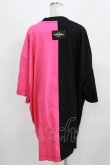画像3: PINKSPINK / cat devil loose tee L ブラック×ピンク H-26-02-24-1004-PU-TO-KB-ZH (3)