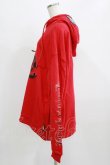 画像2: PINKSPINK / occult symbol hoodie M レッド H-26-02-24-1001-PU-TO-KB-ZH (2)