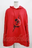 画像1: PINKSPINK / occult symbol hoodie L レッド H-26-02-24-1002-PU-TO-KB-ZH (1)