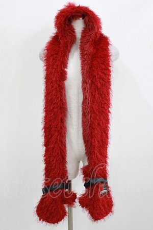 画像: QOOZA / 「ディズニーツイステッドワンダーランド」ファーハット[HEARTSLABYUL]  レッド H-26-02-24-1014-PU-AC-KB-ZH