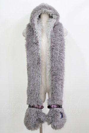 画像: QOOZA / 「ディズニーツイステッドワンダーランド」ファーハット[OCTAVINELLE]  グレー H-26-02-24-1016-PU-AC-KB-ZH