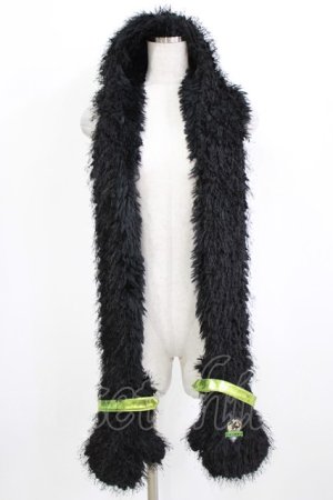 画像: QOOZA / 「ディズニーツイステッドワンダーランド」ファーハット[DIASOMNIA]  ブラック H-26-02-24-1020-PU-AC-KB-ZH