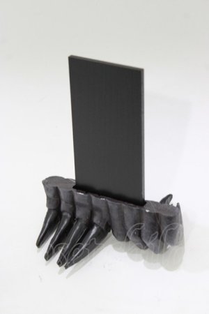 画像: MAUVY / デビルブックマーク  ブラック H-26-02-24-1029-PU-ZA-KB-ZH