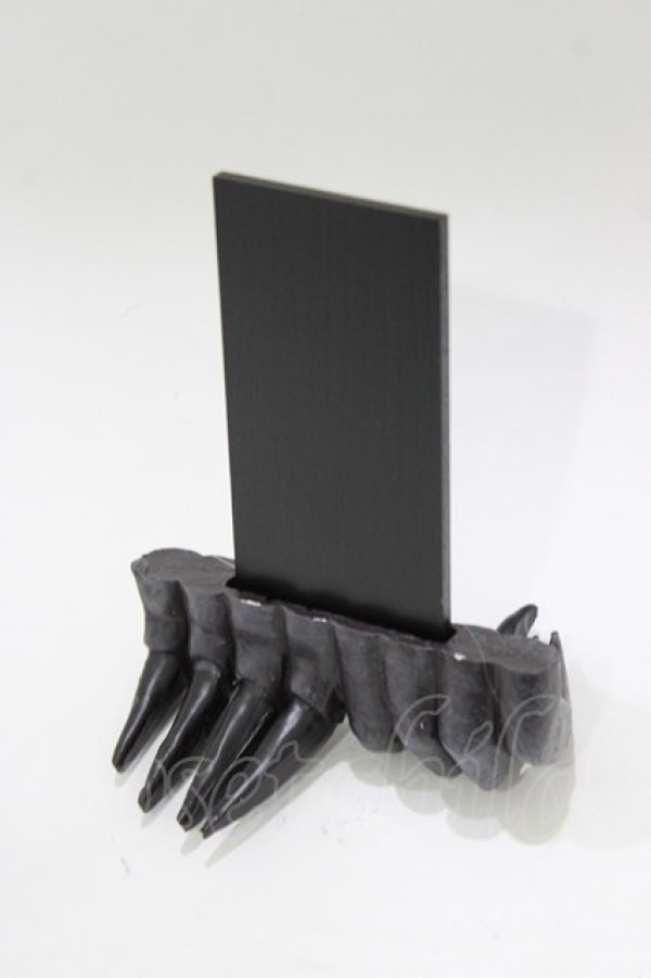 画像1: MAUVY / デビルブックマーク  ブラック H-26-02-24-1029-PU-ZA-KB-ZH (1)