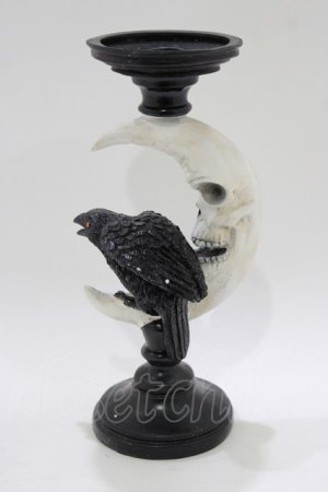 画像: MAUVY / スカルムーンオーナメント   H-26-02-24-1030-PU-ZA-KB-ZH