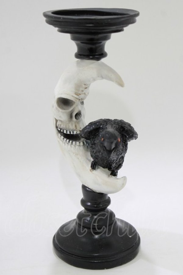 画像2: MAUVY / スカルムーンオーナメント   H-26-02-24-1030-PU-ZA-KB-ZH (2)