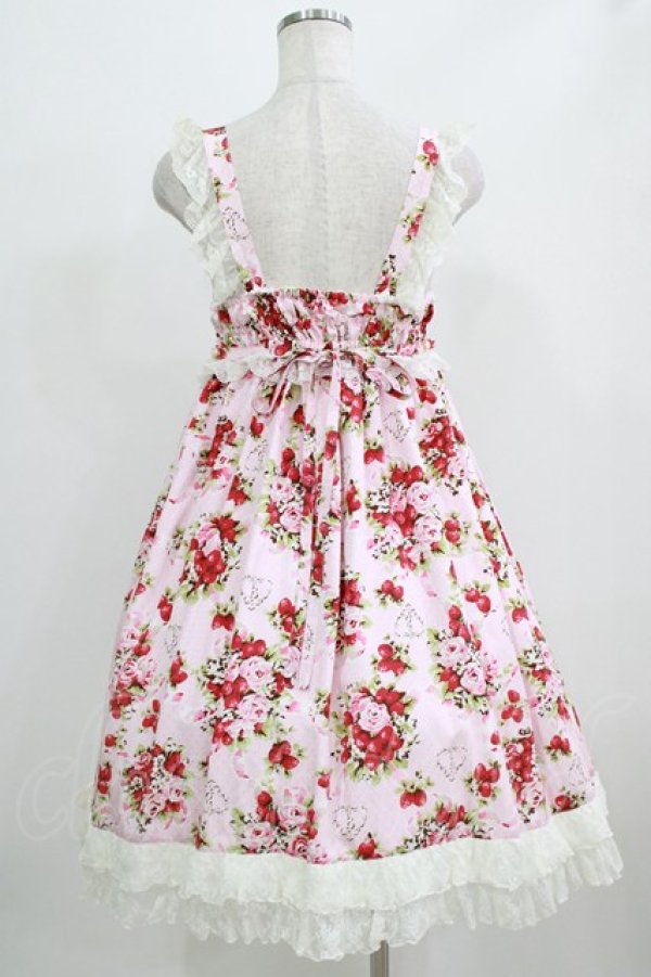 画像3: BABY,THE STARS SHINE BRIGHT / シュガーブーケ柄ロココジャンパースカート Free ピンク H-26-02-24-005-BA-OP-NS-ZH (3)