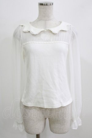 画像: BABY,THE STARS SHINE BRIGHT / シフォン切替プルオーバ‐ Free オフ H-26-02-24-058-BA-TO-NS-ZH