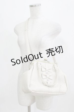 画像: FLC / 星名桜子/がま口バッグ  アイボリー H-26-02-24-060-LO-BG-NS-ZH