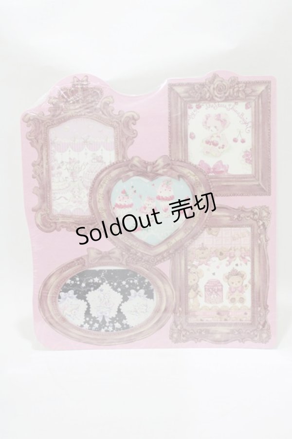 画像1: BABY,THE STARS SHINE BRIGHT / BABYフレーム付ポストカードセット  ピンク H-26-02-24-064-BA-ZA-NS-ZH (1)