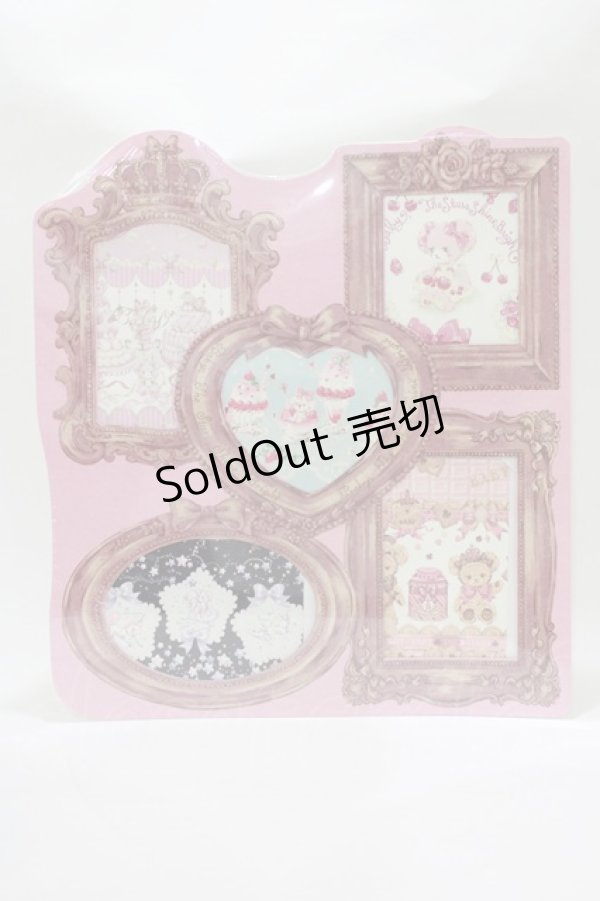 画像1: BABY,THE STARS SHINE BRIGHT / BABYフレーム付ポストカードセット  ピンク H-26-02-24-065-BA-ZA-NS-ZH (1)