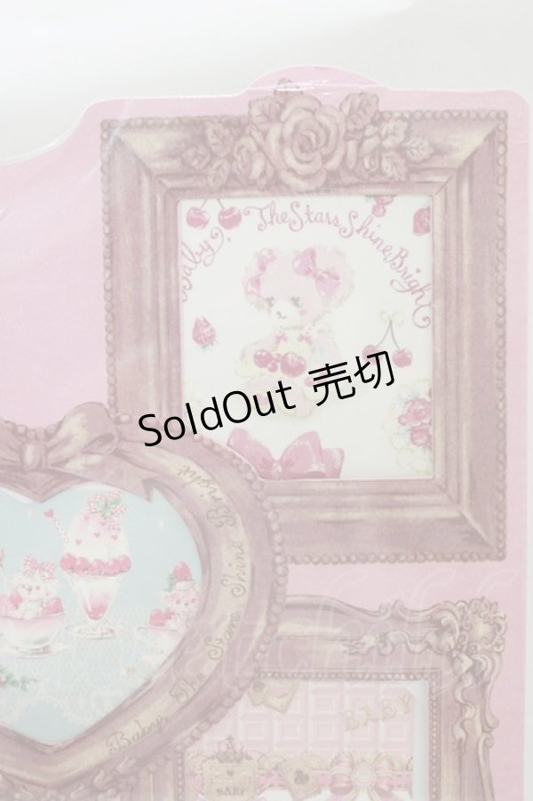 画像2: BABY,THE STARS SHINE BRIGHT / BABYフレーム付ポストカードセット  ピンク H-26-02-24-065-BA-ZA-NS-ZH (2)