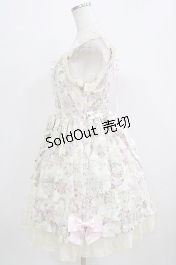 画像2: BABY,THE STARS SHINE BRIGHT / Flying Love From Juliet柄ドレスジャンパースカート Free ノスタルジックアイボリー H-26-02-24-006-BA-OP-NS-ZH (2)