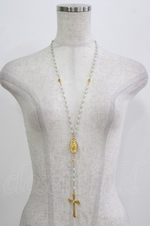 画像2: BABY,THE STARS SHINE BRIGHT / Ave Maria Lilyネックレス  ミントブルー H-26-02-24-067-BA-AC-NS-ZH (2)