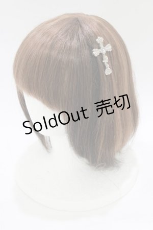 画像: BABY,THE STARS SHINE BRIGHT / St.Mary Holy Cardバレッタ  シルバー H-26-02-24-071-BA-AC-NS-ZH