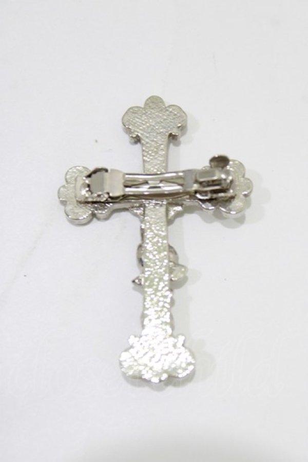 画像3: BABY,THE STARS SHINE BRIGHT / St.Mary Holy Cardバレッタ  シルバー H-26-02-24-071-BA-AC-NS-ZH (3)