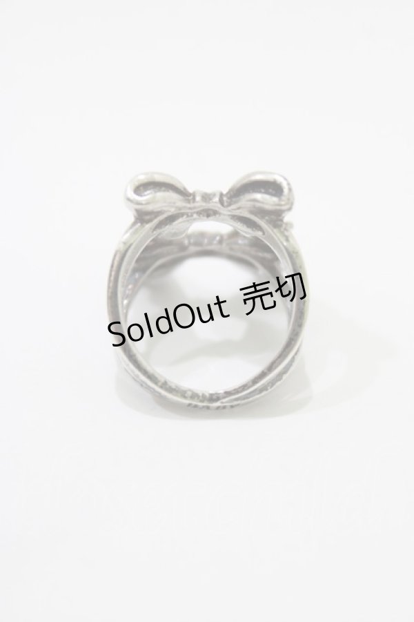 画像3: BABY,THE STARS SHINE BRIGHT / ダブルリボンリング 13号 シルバー925 H-26-02-24-072-BA-AC-NS-ZH (3)