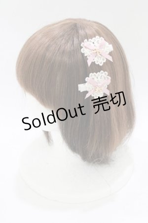 画像: m petit by misako / TT*AM2Pクリップ  ピンク H-26-02-24-075-LO-ZA-NS-ZH