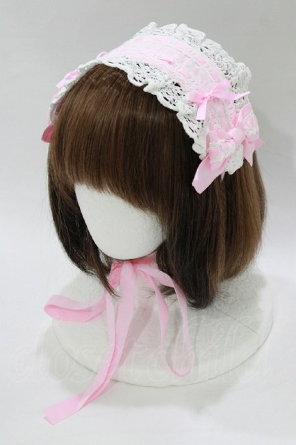 画像1: BABY,THE STARS SHINE BRIGHT / はわせドールヘッドドレス  ピンク H-26-02-24-077-BA-AC-NS-ZH (1)