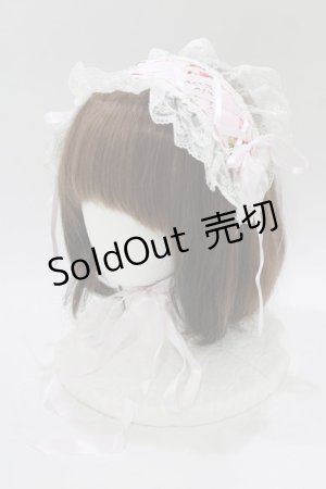 画像: BABY,THE STARS SHINE BRIGHT / シュガーブーケ柄ロココヘッドドレス  ピンク H-26-02-24-078-BA-AC-NS-ZH