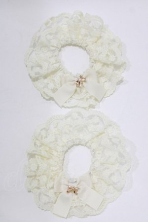 画像: m petit by misako / TT*AM2Pシュシュ  生成り H-26-02-24-081-LO-ZA-NS-ZH