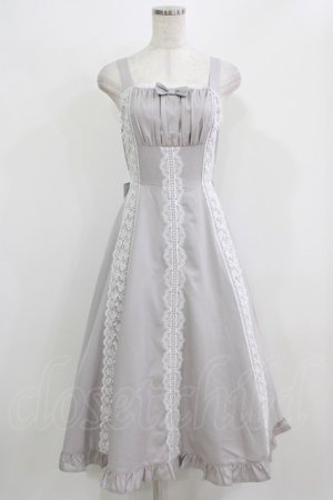 画像: Chalmiere / シュエットジャンパースカート M グレー H-26-02-24-021-0-OP-NS-ZH