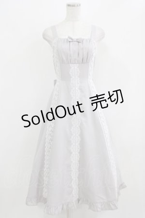 画像: Chalmiere / シュエットジャンパースカート M グレー H-26-02-24-021-0-OP-NS-ZH