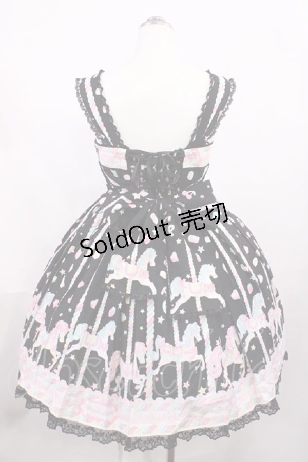 画像3: Angelic Pretty / Sugary Carnivalジャンパースカート Free ブラック H-26-02-25-003-AP-OP-NS-ZH (3)