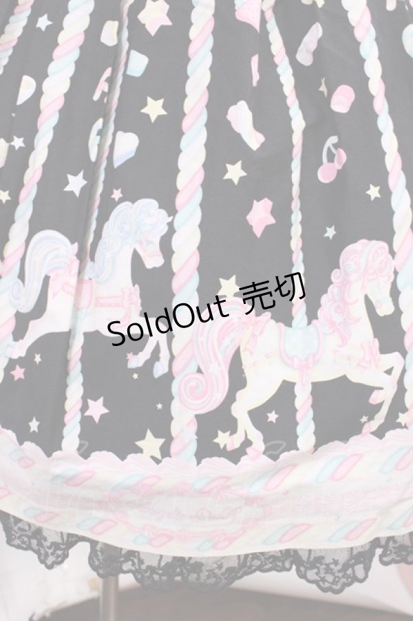 画像4: Angelic Pretty / Sugary Carnivalジャンパースカート Free ブラック H-26-02-25-003-AP-OP-NS-ZH (4)