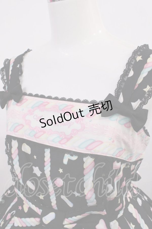 画像5: Angelic Pretty / Sugary Carnivalジャンパースカート Free ブラック H-26-02-25-003-AP-OP-NS-ZH (5)