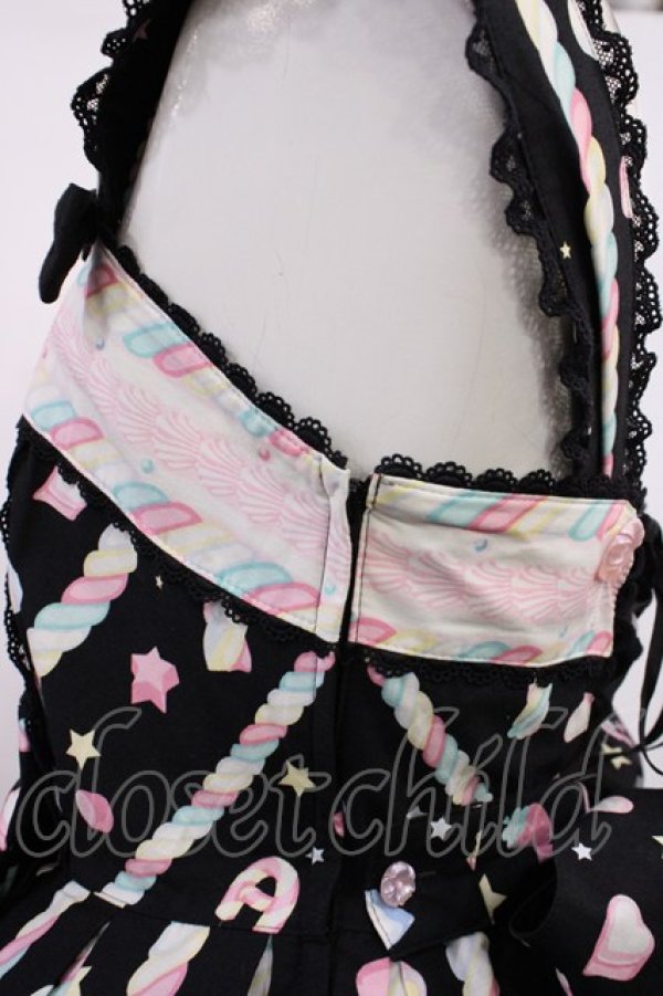 画像6: Angelic Pretty / Sugary Carnivalジャンパースカート Free ブラック H-26-02-25-003-AP-OP-NS-ZH (6)