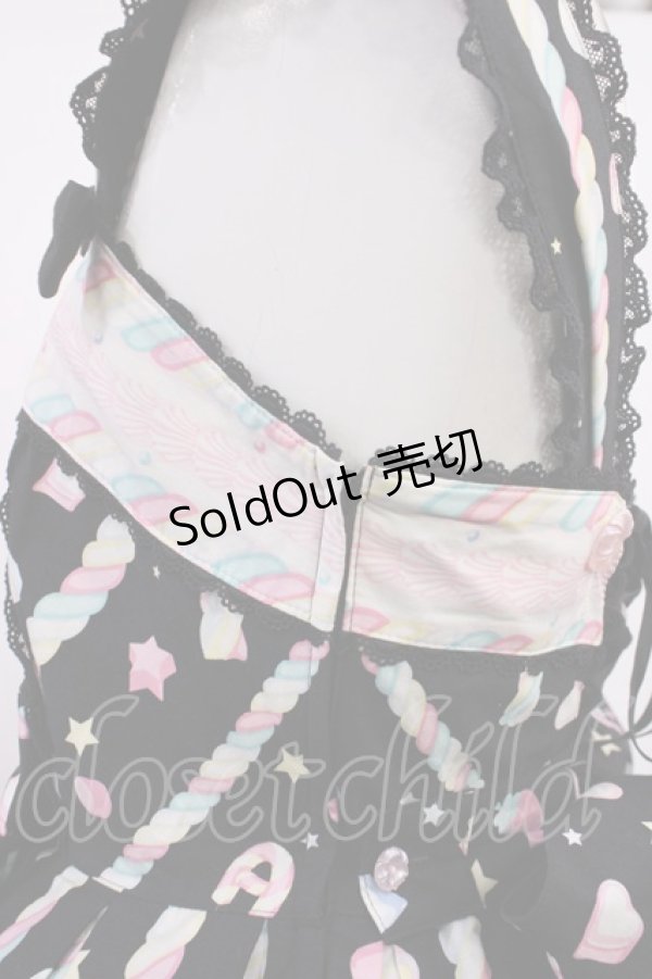 画像6: Angelic Pretty / Sugary Carnivalジャンパースカート Free ブラック H-26-02-25-003-AP-OP-NS-ZH (6)