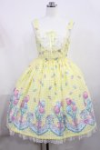 画像1: Angelic Pretty / Tulip Bouquetジャンパースカート Free イエロー H-26-02-25-005-AP-OP-NS-ZH (1)