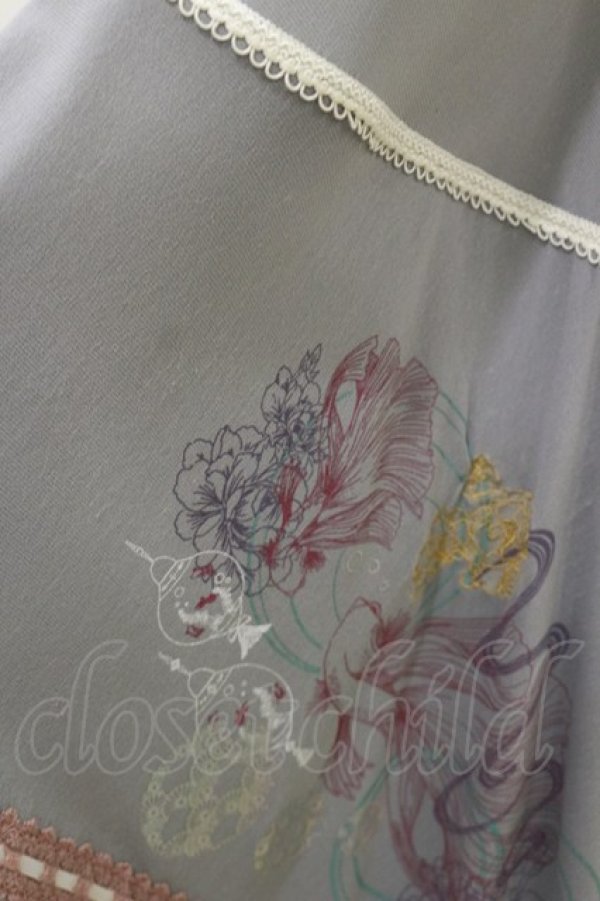 画像5: Ozz oneste / 流水羽衣天女振り袖ボレロ  グレー H-26-02-25-1008-OO-TO-KB-ZH (5)