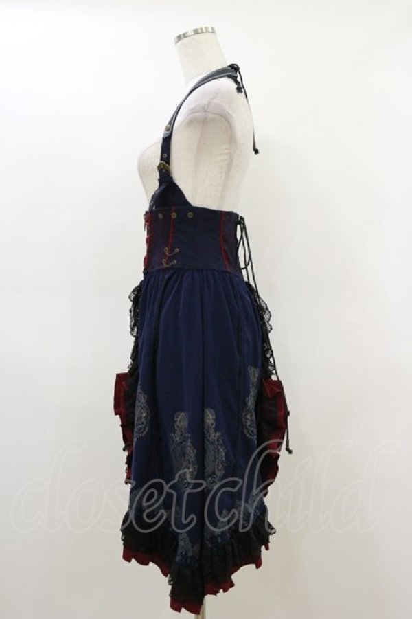 画像3: Ozz oneste / Circus Roseベスト  ネイビー H-26-02-25-1012-OO-TO-KB-ZH (3)