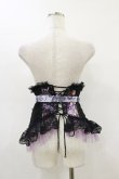 画像2: Qutie Frash / リボンコルセット  黒×紫 H-26-02-25-1003-QU-ZA-KB-ZH (2)