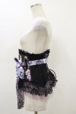 画像3: Qutie Frash / リボンコルセット  黒×紫 H-26-02-25-1003-QU-ZA-KB-ZH (3)