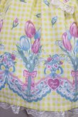 画像4: Angelic Pretty / Tulip Bouquetジャンパースカート Free イエロー H-26-02-25-005-AP-OP-NS-ZH (4)