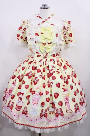 画像: Angelic Pretty / Lyrical Bunny Parlorワンピース Free イエロー H-26-02-25-007-AP-OP-NS-ZH
