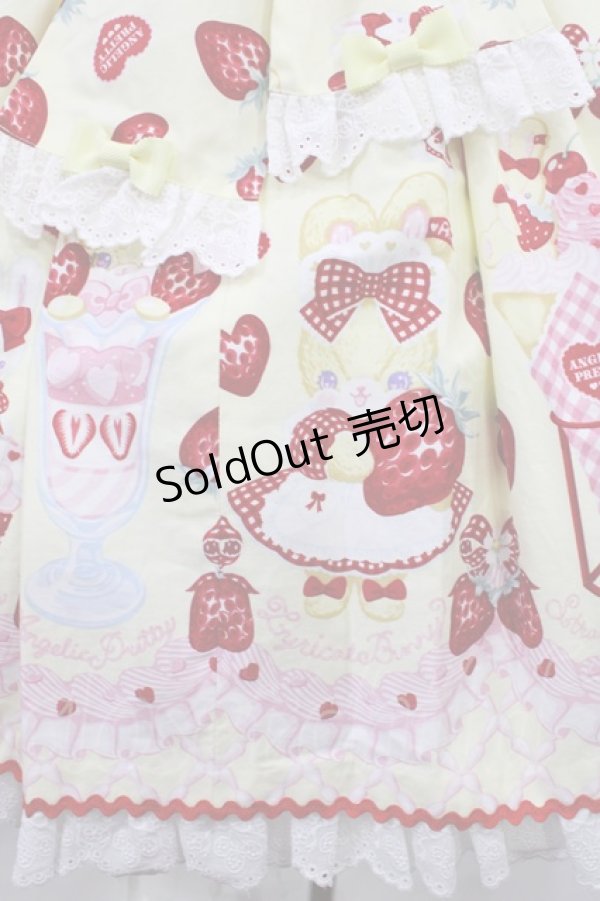 画像4: Angelic Pretty / Lyrical Bunny Parlorワンピース Free イエロー H-26-02-25-007-AP-OP-NS-ZH (4)