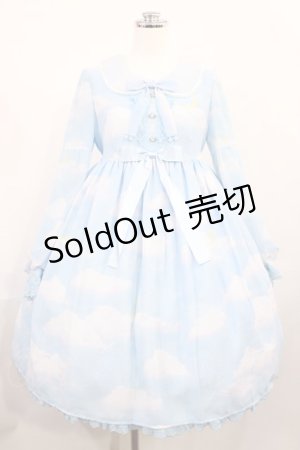 画像: Angelic Pretty / Misty Skyワンピース Free サックス H-26-02-25-008-AP-OP-NS-ZH