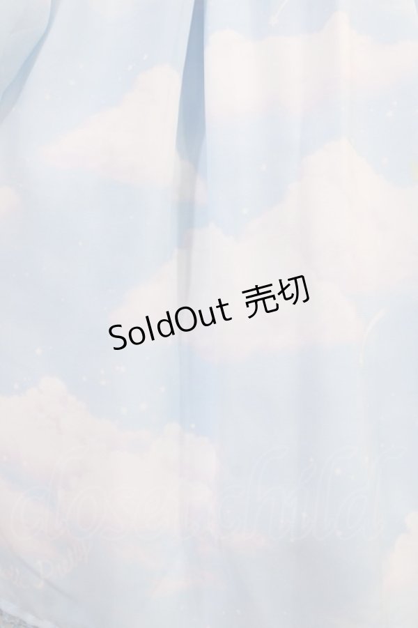 画像4: Angelic Pretty / Misty Skyワンピース Free サックス H-26-02-25-008-AP-OP-NS-ZH (4)