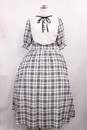 画像: m petit by misako / チェックキリカエワンピース L オフ H-26-02-25-010-LO-OP-NS-ZH