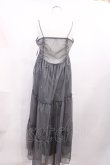 画像2: merry jenny / ドロストチュールキャミワンピース Free グレー H-26-02-25-014-LO-OP-NS-ZH (2)